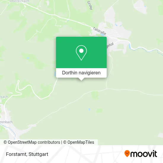 Forstamt Karte