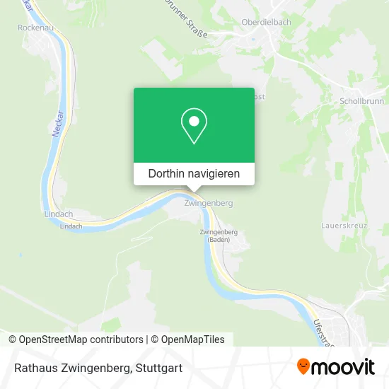 Rathaus Zwingenberg Karte