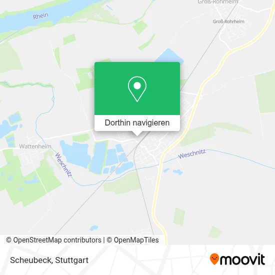 Scheubeck Karte
