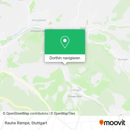Rauhe Rampe Karte