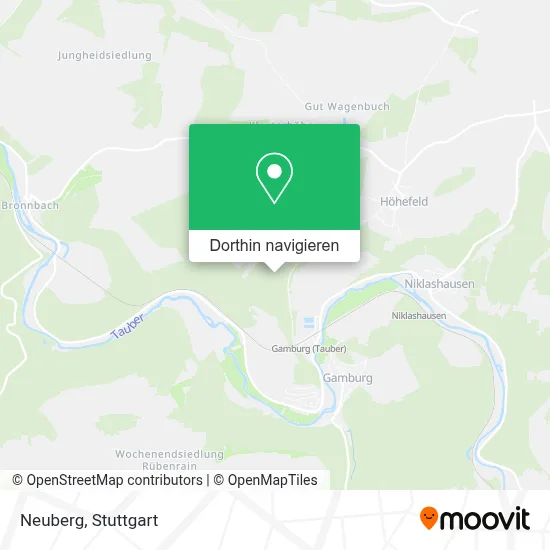 Neuberg Karte