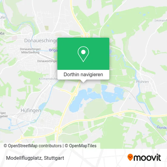 Modellflugplatz Karte