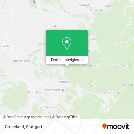 Grobekopf Karte