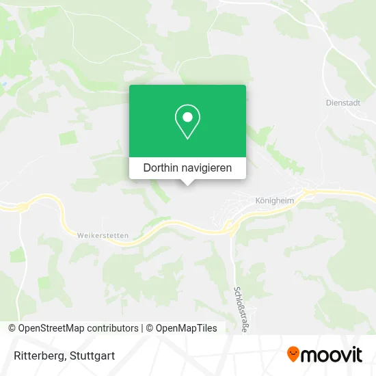 Ritterberg Karte