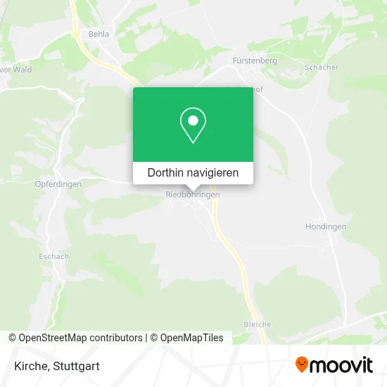 Kirche Karte