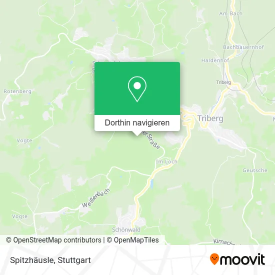 Spitzhäusle Karte