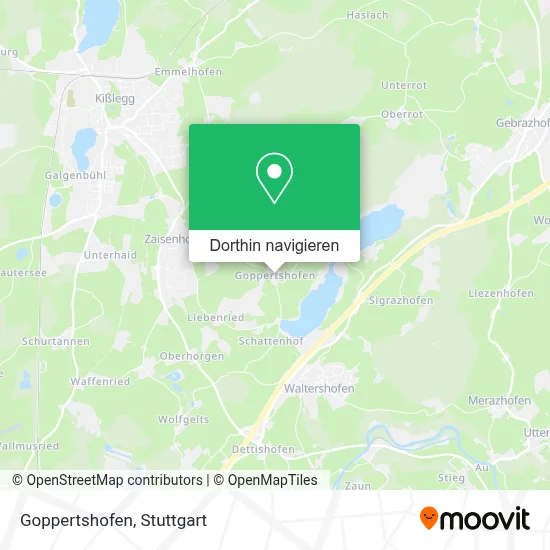 Goppertshofen Karte