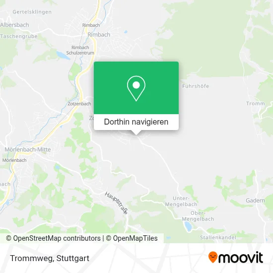 Trommweg Karte