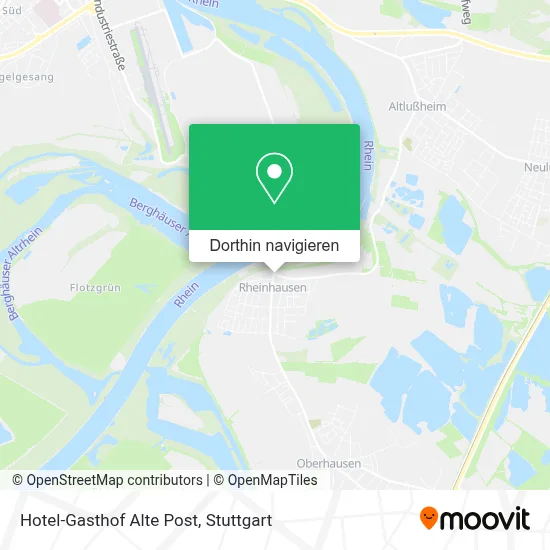 Hotel-Gasthof Alte Post Karte