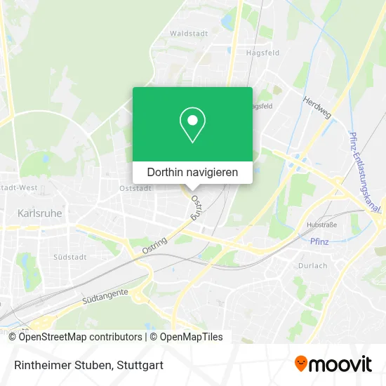 Rintheimer Stuben Karte