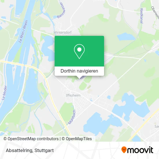Absattelring Karte