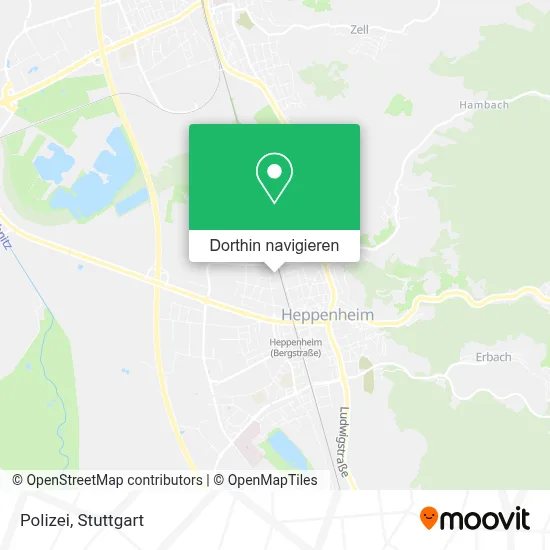 Polizei Karte