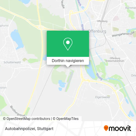 Autobahnpolizei Karte