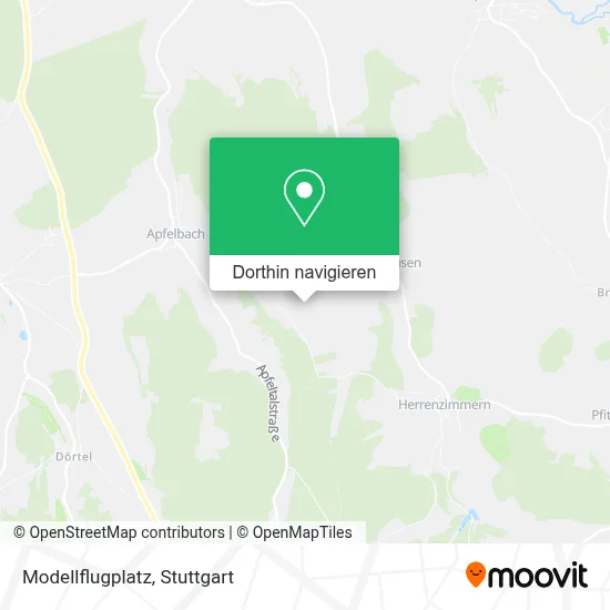 Modellflugplatz Karte