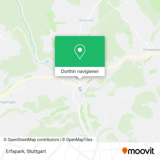 Erfapark Karte
