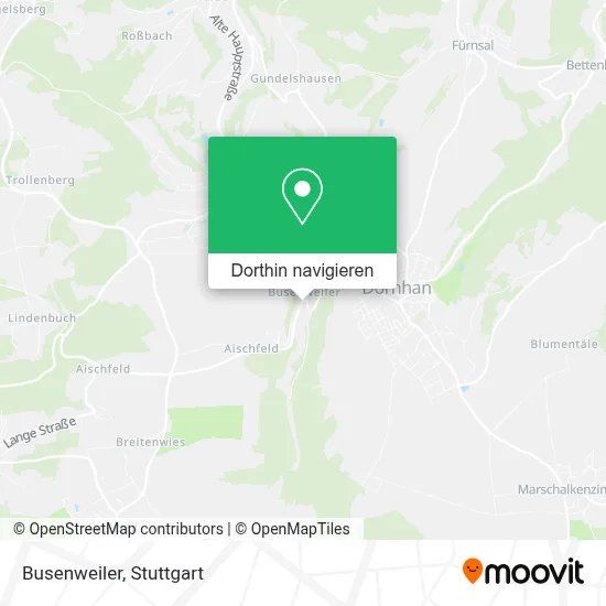 Busenweiler Karte