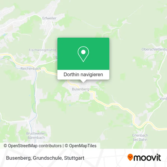 Busenberg, Grundschule Karte