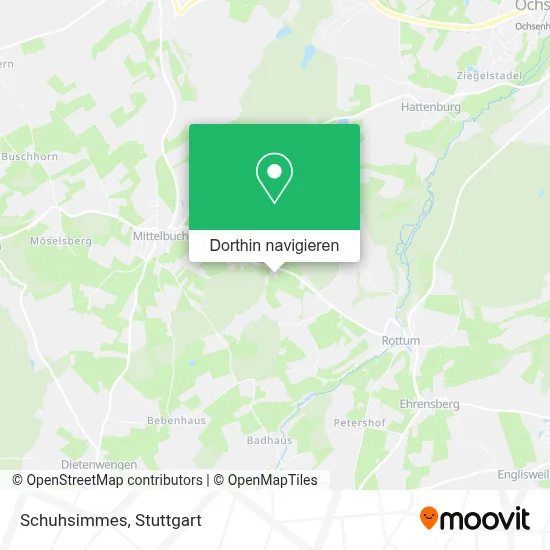 Schuhsimmes Karte