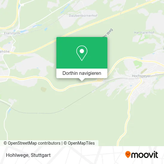 Hohlwege Karte