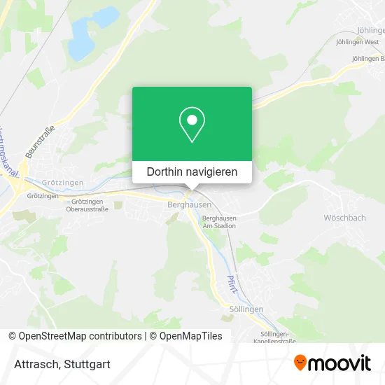 Attrasch Karte