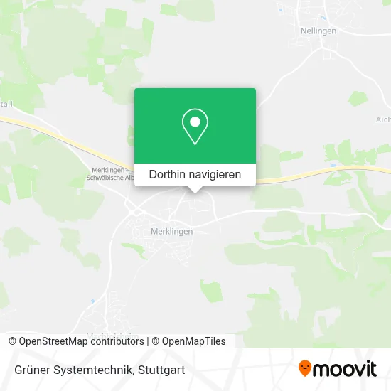 Grüner Systemtechnik Karte