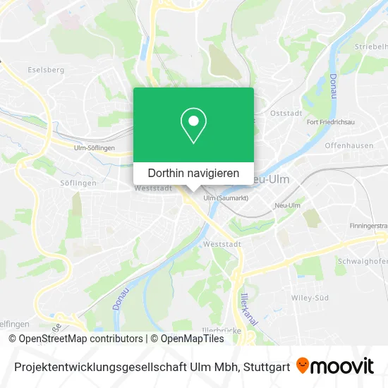 Projektentwicklungsgesellschaft Ulm Mbh Karte