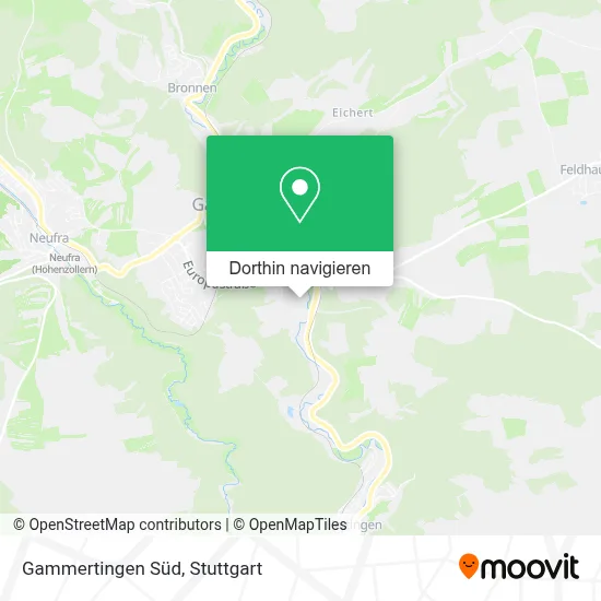 Gammertingen Süd Karte
