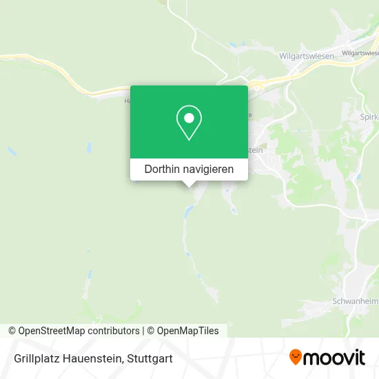 Grillplatz Hauenstein Karte