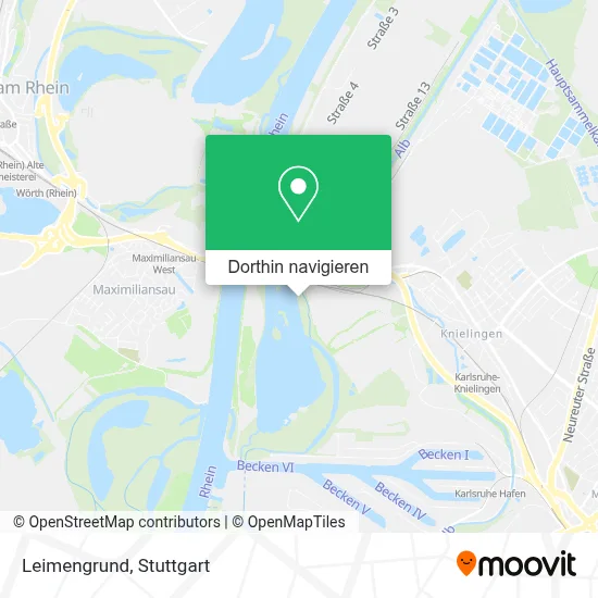 Leimengrund Karte