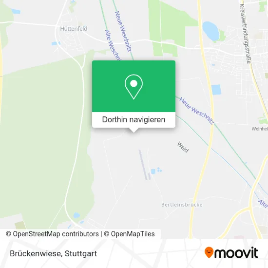 Brückenwiese Karte