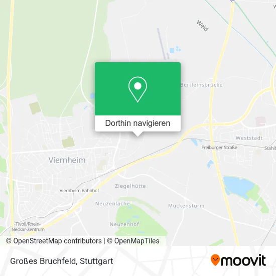 Großes Bruchfeld Karte