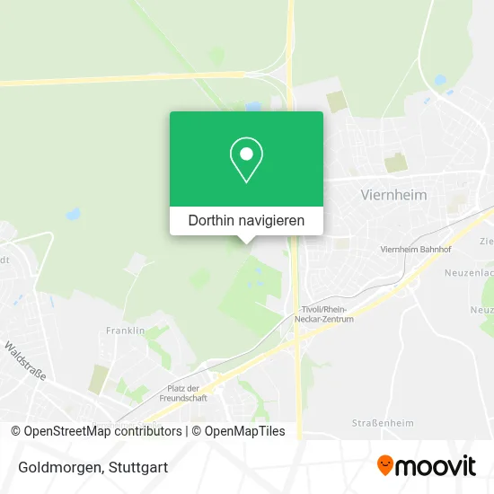 Goldmorgen Karte