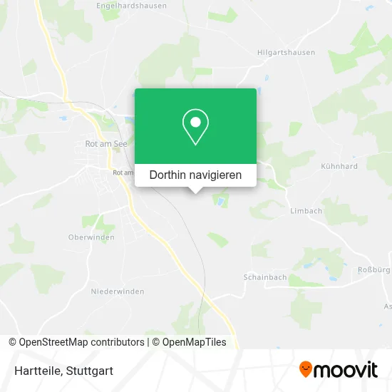 Hartteile Karte