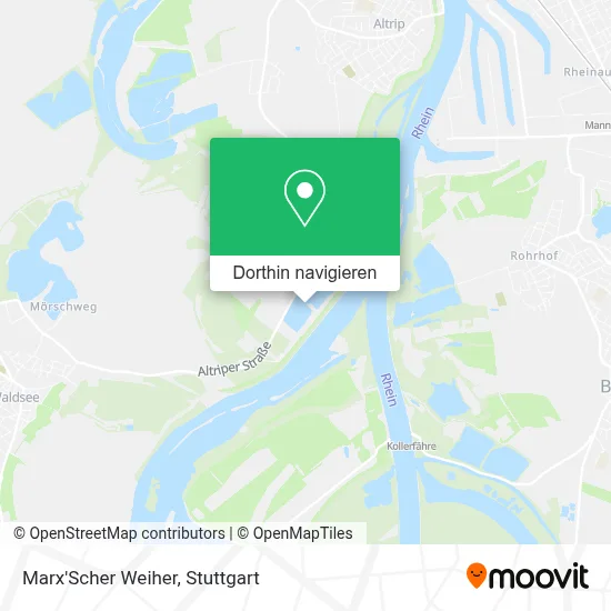 Marx'Scher Weiher Karte