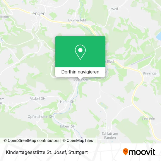 Kindertagesstätte St. Josef Karte