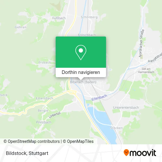 Bildstock Karte