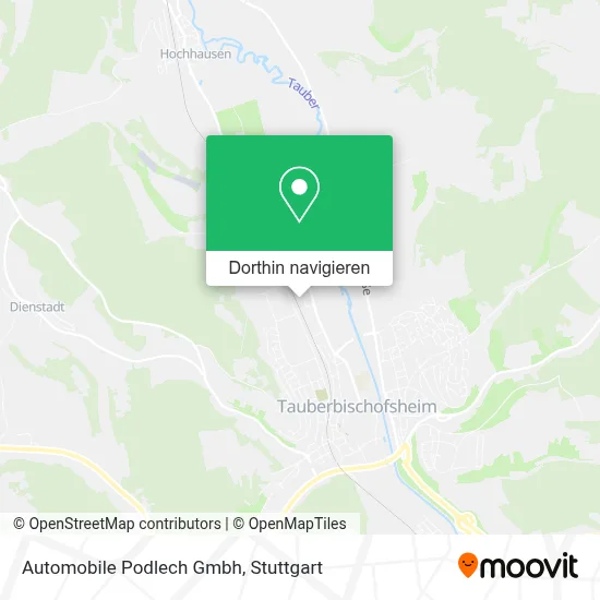 Automobile Podlech Gmbh Karte