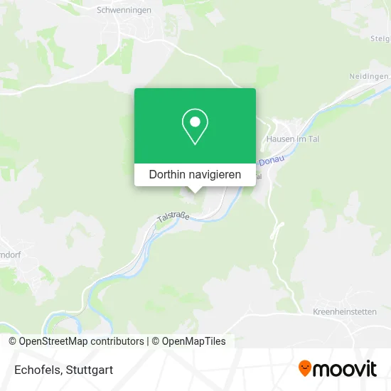 Echofels Karte