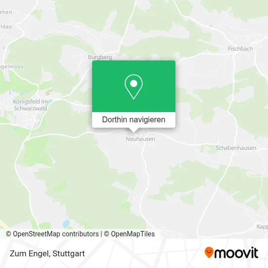 Zum Engel Karte