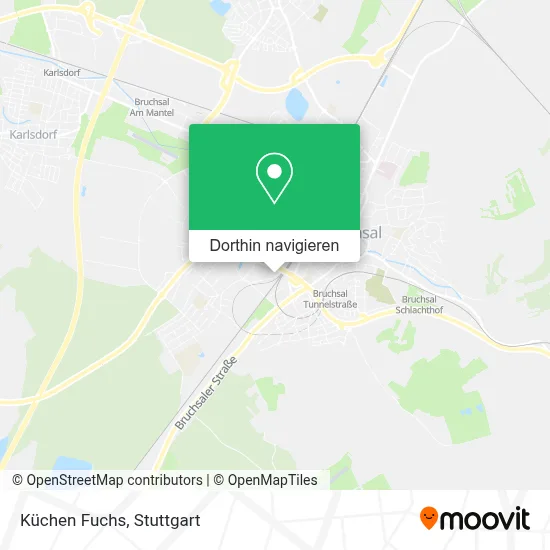Küchen Fuchs Karte