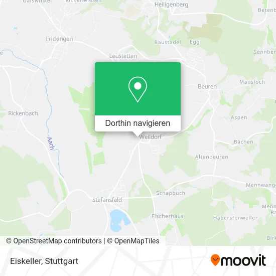 Eiskeller Karte