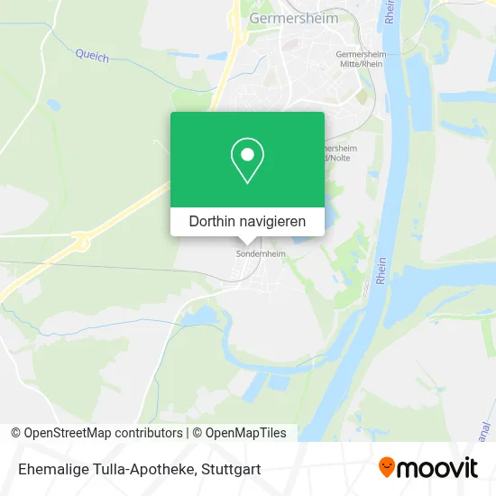 Ehemalige Tulla-Apotheke Karte