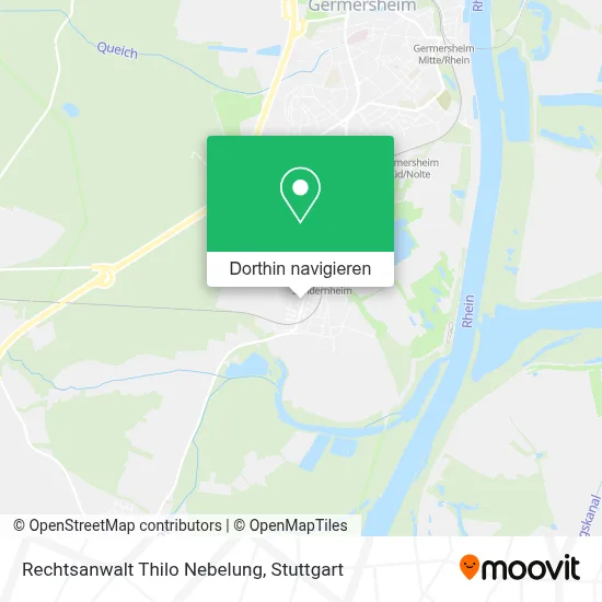 Rechtsanwalt Thilo Nebelung Karte