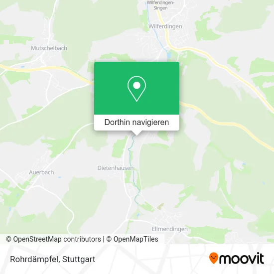 Rohrdämpfel Karte