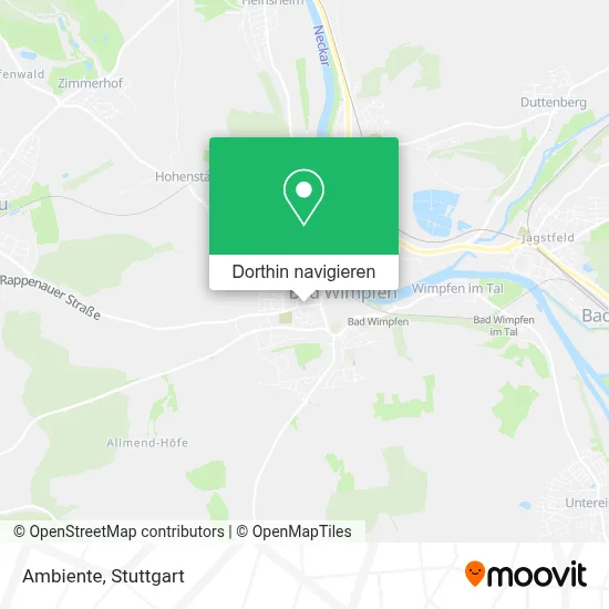 Ambiente Karte