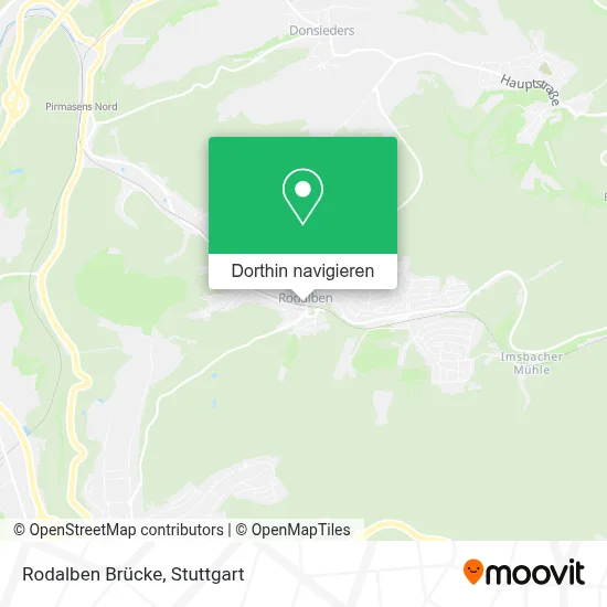 Rodalben Brücke Karte