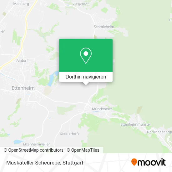 Muskateller Scheurebe Karte
