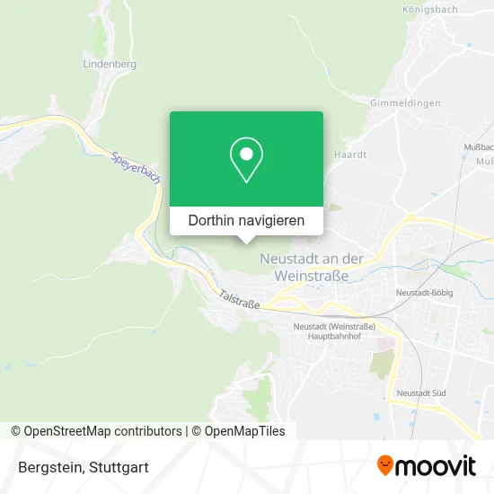 Bergstein Karte