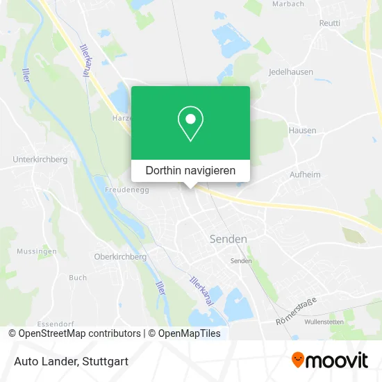 Auto Lander Karte