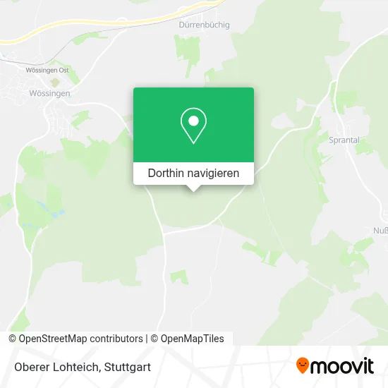 Oberer Lohteich Karte